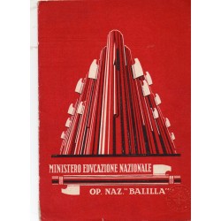 PAGELLA SCOLASTICA REGIME FASCISTA OPERA NAZIONALE BALILLA ONB ANNO IX 1931 SAN GIORGIO