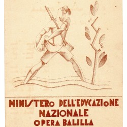PAGELLA SCOLASTICA REGIME FASCISTA OPERA NAZIONALE BALILLA ONB ANNO XI 1933