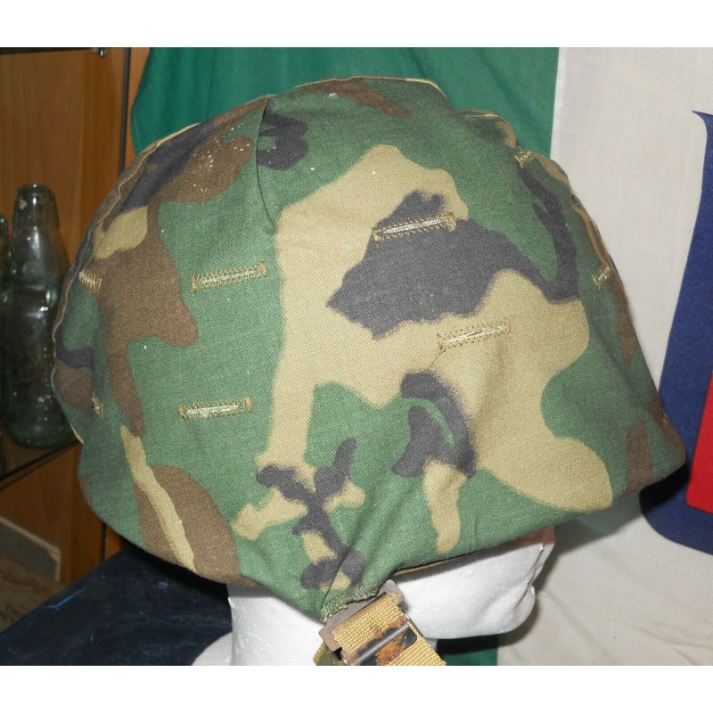 Elmetto elmo helmet m1 americano guerra Vietnam 73/74 para telino mimetico 