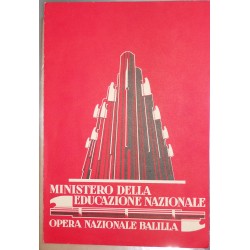 PAGELLA SCOLASTICA REGIME FASCISTA PNF OPERA BALILLA, PAGELLA UTILIZZATA L'ANNO SUCCESSIVO, ANNO IX 1930-1931, COSENZA *